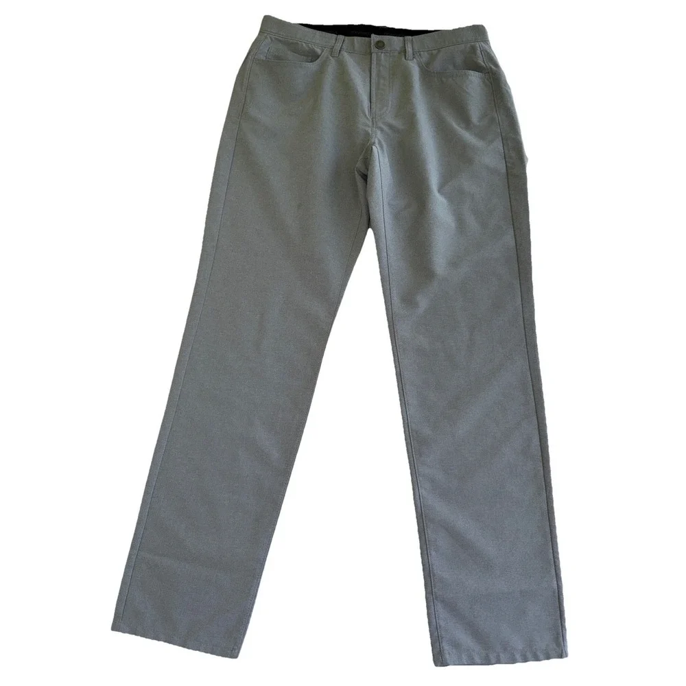 Bonobos Performance Link Golf Pants Mens Size 32x32 Gray